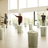 Colour photograph from rehearsal of The Rehearsal - Playing the Dane by Pan Pan Theatre Company