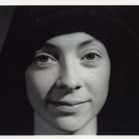 Black-and-white headshot of one of the actors featured in Mac-beth 7 by Pan Pan Theatre Company