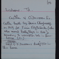 Image from a placename card for the Burren, taken from Tim Robinson's archive