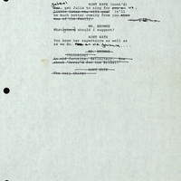 Bundle of handwritten rewrites for 