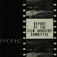 Copy of the Report of the Film Industry Committee, chaired by John Huston.