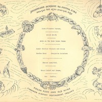 Shannon Airport Restaurant Menu