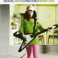 Colour printed programme of Riverside Studios, London, listing Pan Pan Theatre Company's Oedipus Loves You