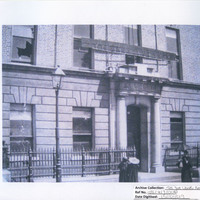 Print-outs of internet sourced images of various locations around Dublin and of urban cityscapes