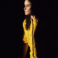 Colour photograph of Judith Roddy in Everyone is King Lear in His Own Home by Pan Pan Theatre Company. Photo by Ros Kavanagh.