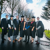 2018 Graduation - Group of Students