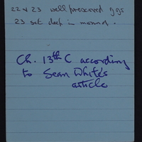 Image from a placename card for the Burren, taken from Tim Robinson's archive