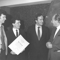Albert Reynolds TD  at Shannon College