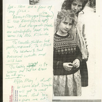 Photographs of travellers as research for costume design