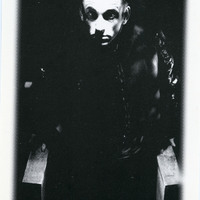 Black-and-white printed postcard for Tailors Requiem by Pan Pan Theatre Company