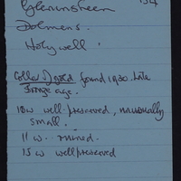 Image from a placename card for the Burren, taken from Tim Robinson's archive