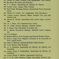 Copy of the Report of the Film Industry Committee, chaired by John Huston (2).