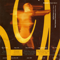 Printed flyer for Tailors Requiem by Pan Pan Theatre Company