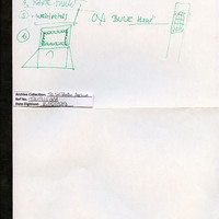 List of props used for The Book of Evidence by John Banville, adapated and directed by Alan Gilsenan, designed by Joe Vaněk