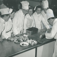 Kitchen - Shannon College - B&W