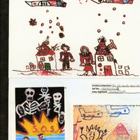 Images utilised by Joe Vaněk in researching design for The Speckled People at the Gate Theatre