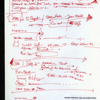 Costume list of items used and to be sourced for use in the production