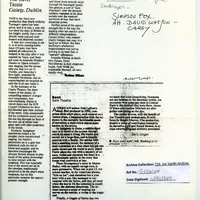 Press reviews and coverage of the play.
