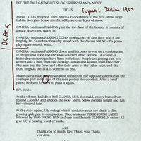 Screenplay of 