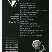 Black-and-white printed programme for Oedipus Loves You by Pan Pan Theatre Company at Performance Space 122, New York
