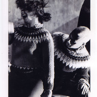 Black-and-white photograph of Emma McIvor and Kevin Hedy in Standoffish by Pan Pan Theatre Company