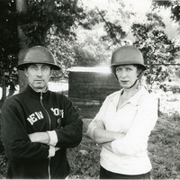 Black-and-white promotional photograph for For the First Time Ever by Pan Pan Theatre Company