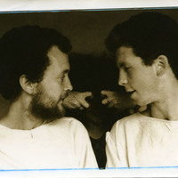 Black-and-white promotional photograph for Pan Pan Theatre Company's The Crystal Spider